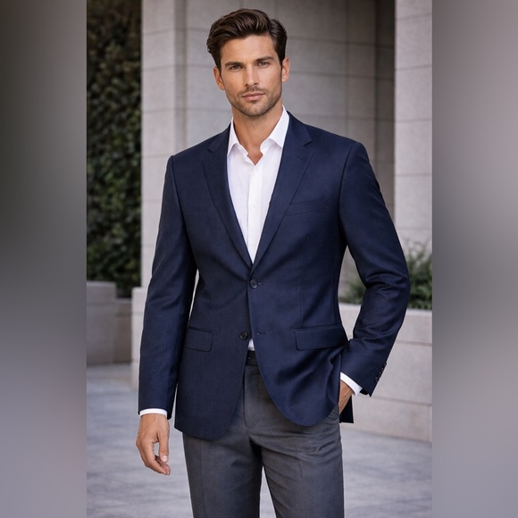 Topman Other - 🕴️ Topman Grey Wool Blend Suit - Dark Blue Gray (USA 38,) 🕴️